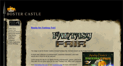 Desktop Screenshot of bostercastle.com